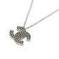 CHANEL Punching CC Logo Necklace - Metal