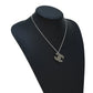 CHANEL Punching CC Logo Necklace - Metal