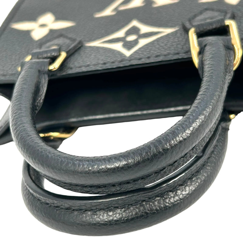 Louis Vuitton モノグラム アンプラント プティットサックプラ バイカラー ハンドバッグ ショルダーバッグ - ブラック - 35476