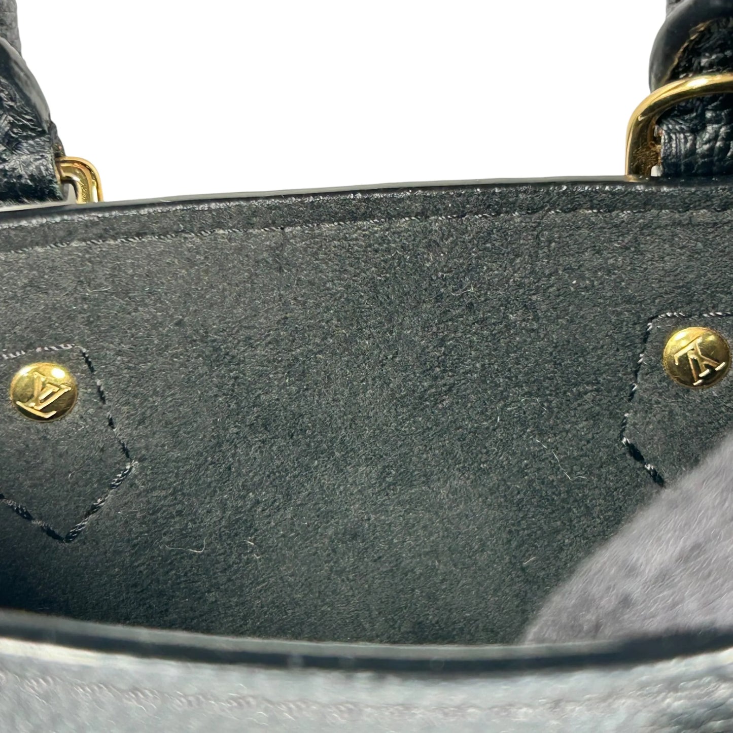 Louis Vuitton モノグラム アンプラント プティットサックプラ バイカラー ハンドバッグ ショルダーバッグ - ブラック - 35476