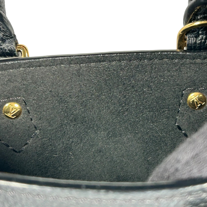 Louis Vuitton モノグラム アンプラント プティットサックプラ バイカラー ハンドバッグ ショルダーバッグ - ブラック - 35476