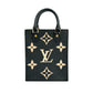 Louis Vuitton モノグラム アンプラント プティットサックプラ バイカラー ハンドバッグ ショルダーバッグ - ブラック - 35476