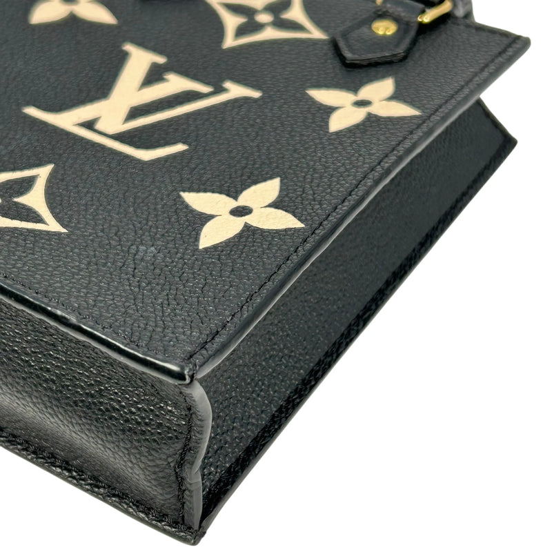 Louis Vuitton モノグラム アンプラント プティットサックプラ バイカラー ハンドバッグ ショルダーバッグ - ブラック - 35476