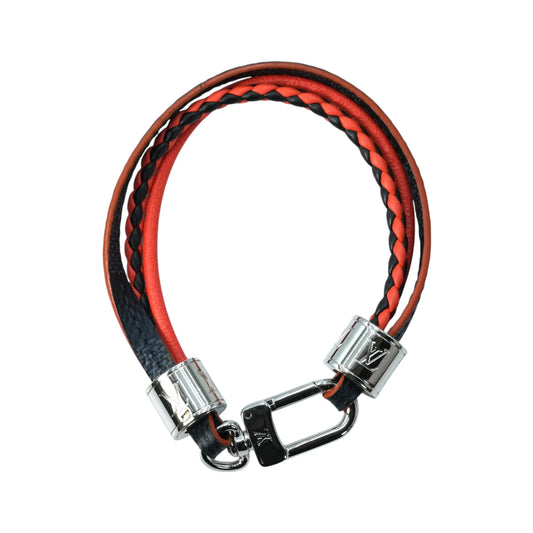 Louis Vuitton Damier Bracelets LV Treble - Orange × Navy