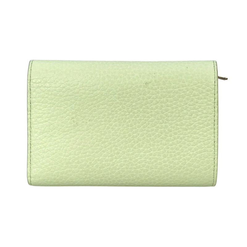Louis Vuitton Capucines Portefeuille Compact Wallet - Mint Green