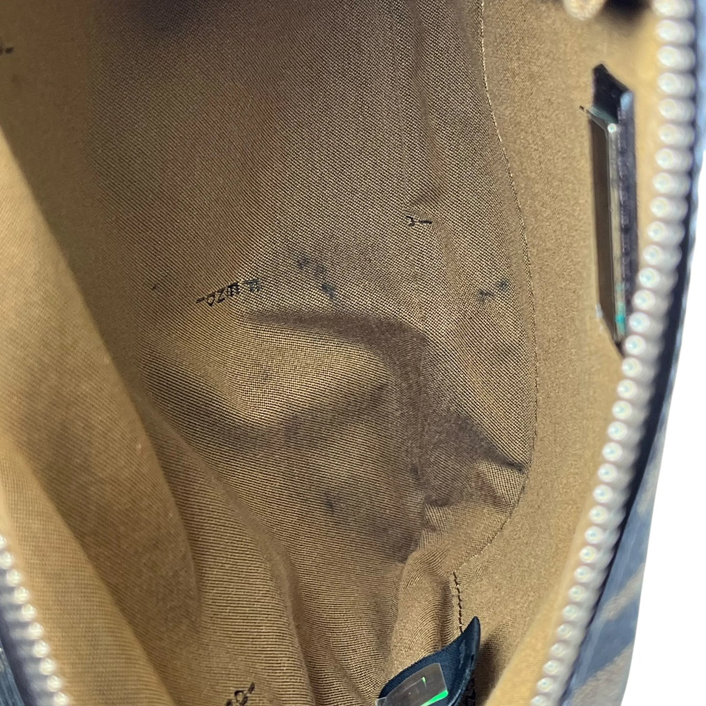 FENDI Zucca Shoulder Bag - Brown - 35749