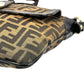 FENDI Zucca Shoulder Bag - Brown - 35749