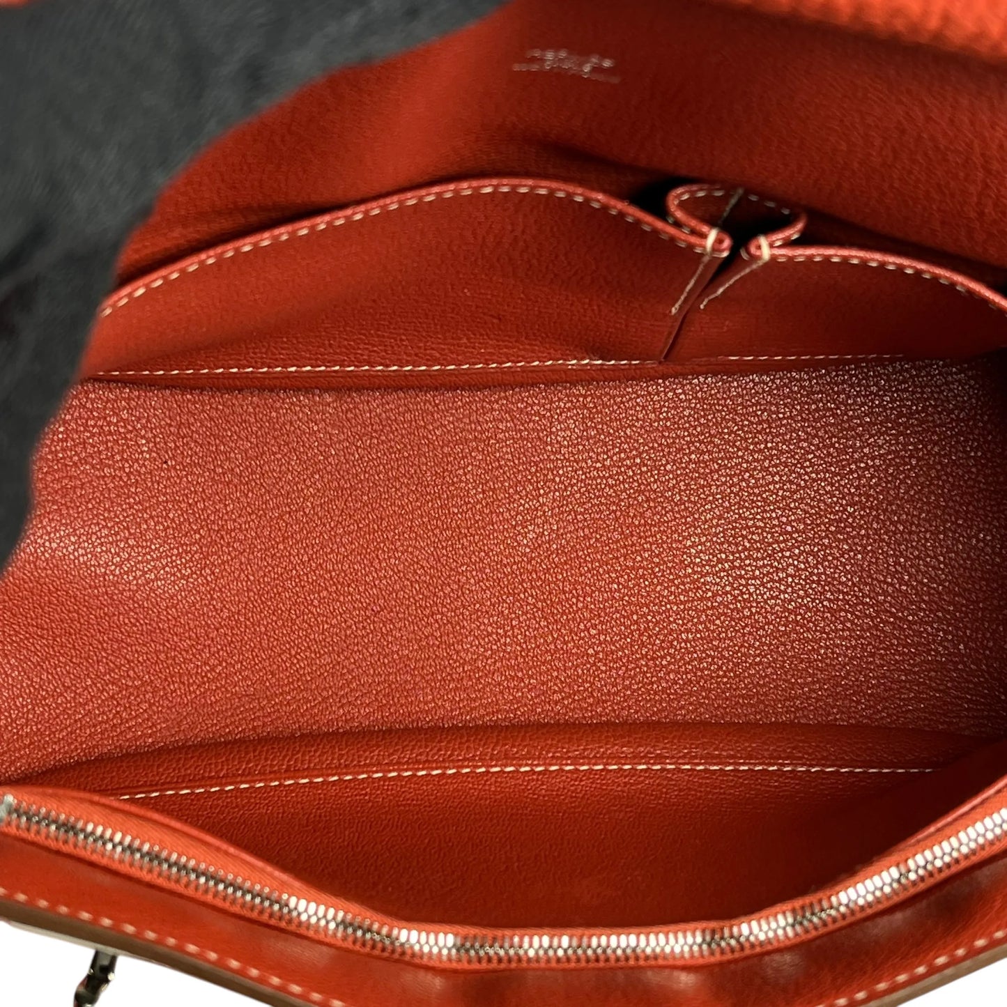 Hermès ジプシエール28 ローズジャイプール バイカラー トゴ T刻印（2015年）ショルダーバッグ - ピンクオレンジ