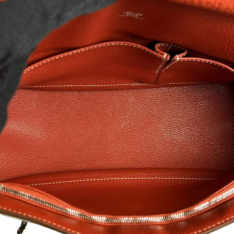 Hermès ジプシエール28 ローズジャイプール バイカラー トゴ T刻印（2015年）ショルダーバッグ - ピンクオレンジ