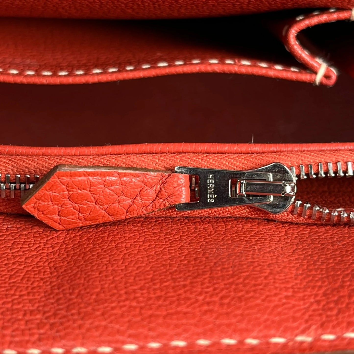 Hermès ジプシエール28 ローズジャイプール バイカラー トゴ T刻印（2015年）ショルダーバッグ - ピンクオレンジ