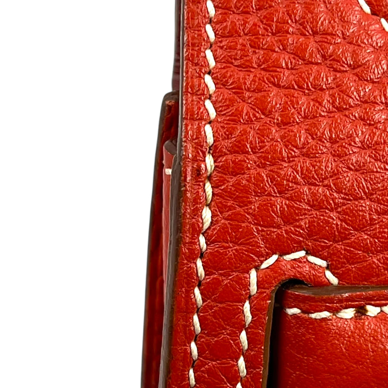 Hermès ジプシエール28 ローズジャイプール バイカラー トゴ T刻印（2015年）ショルダーバッグ - ピンクオレンジ