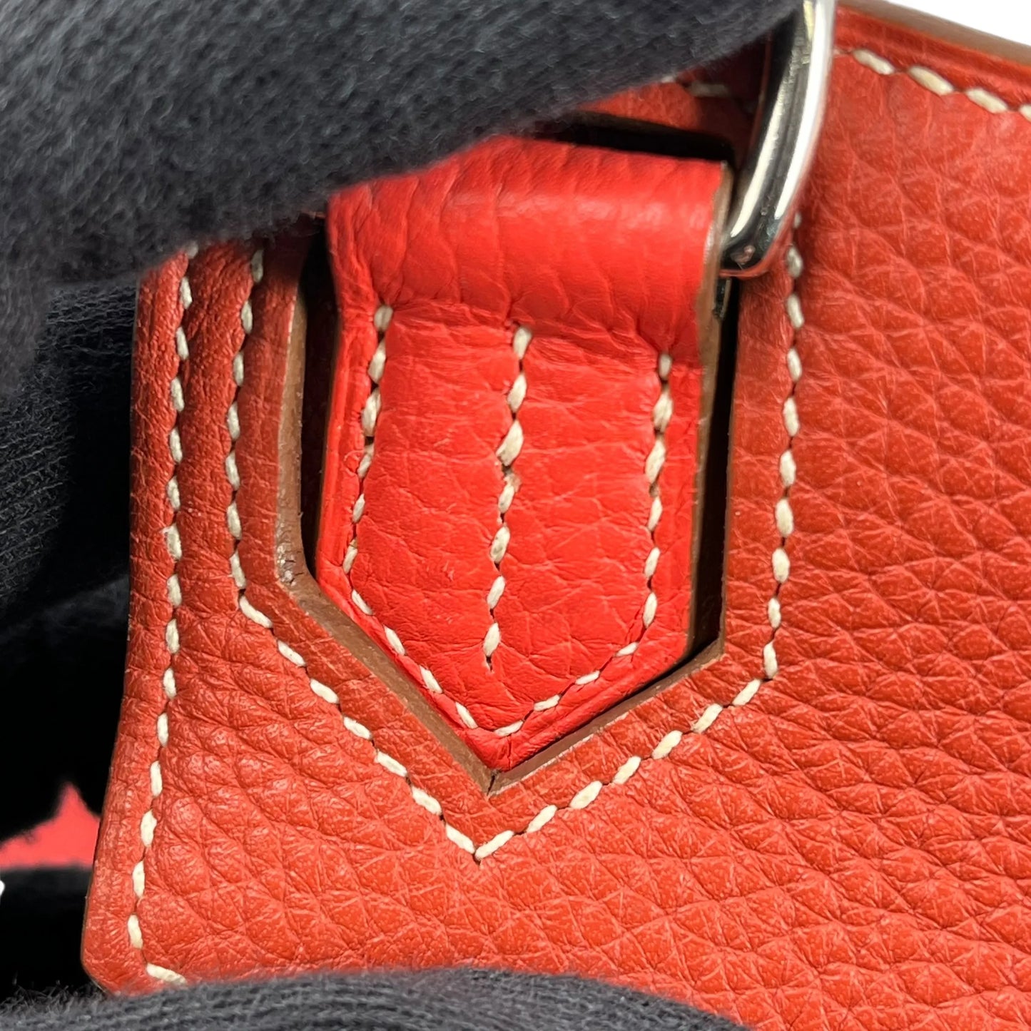 Hermès ジプシエール28 ローズジャイプール バイカラー トゴ T刻印（2015年）ショルダーバッグ - ピンクオレンジ