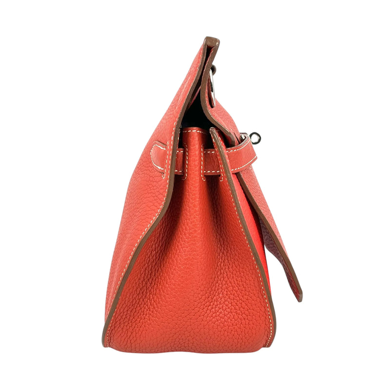 Hermès ジプシエール28 ローズジャイプール バイカラー トゴ T刻印（2015年）ショルダーバッグ - ピンクオレンジ