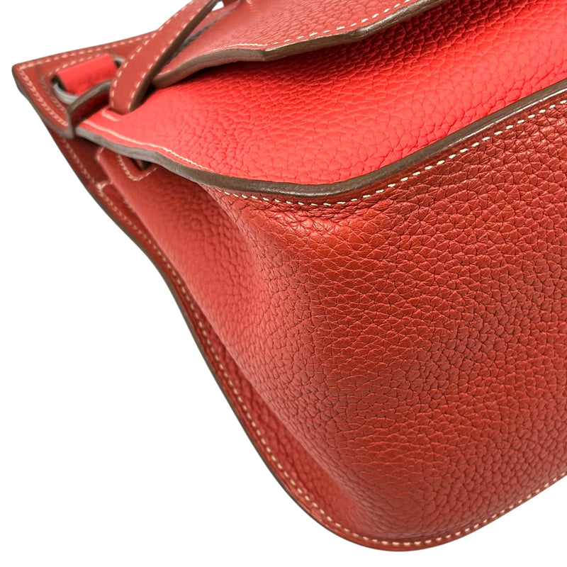 Hermès ジプシエール28 ローズジャイプール バイカラー トゴ T刻印（2015年）ショルダーバッグ - ピンクオレンジ