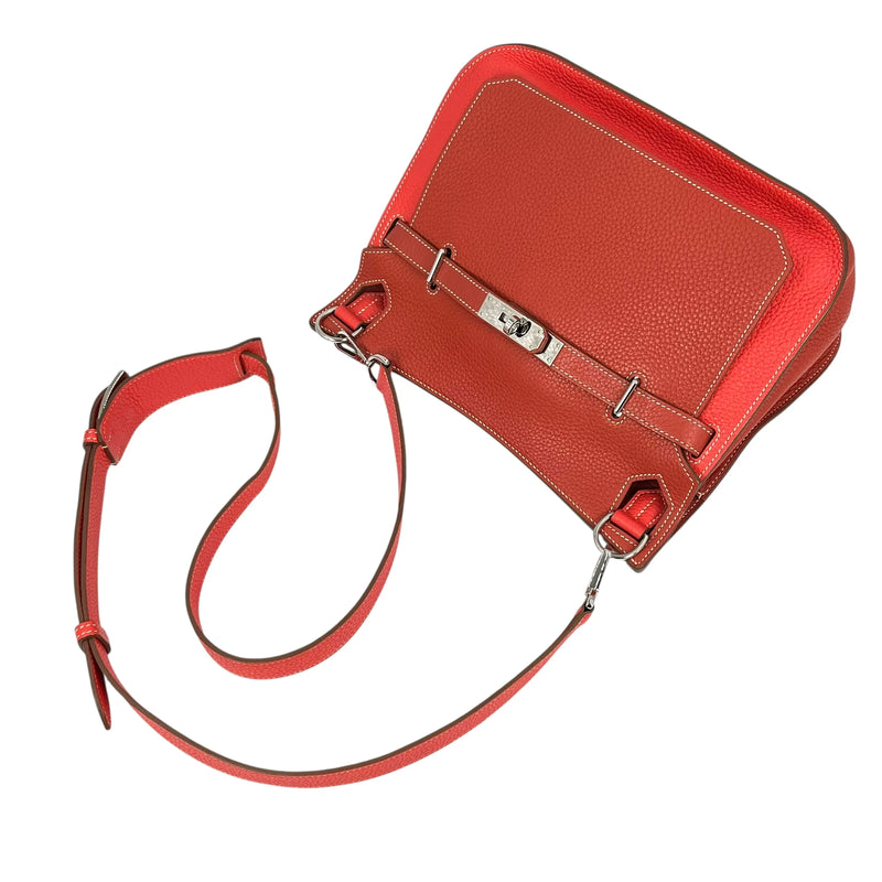 Hermès ジプシエール28 ローズジャイプール バイカラー トゴ T刻印（2015年）ショルダーバッグ - ピンクオレンジ