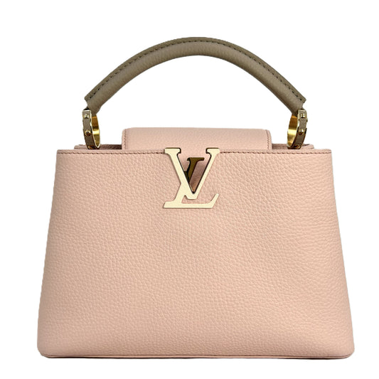 Louis Vuitton Capucines BB Taurillon Leather Handbag/Shoulder Bag - Pink 