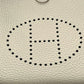 Hermès Evelyne TPM Trillion Leather Gris Pale B Stamped（2023）Shoulder Bag - White