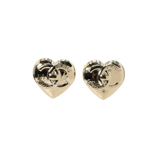 CHANEL Heart Earrings B22B - Metal - 35800 