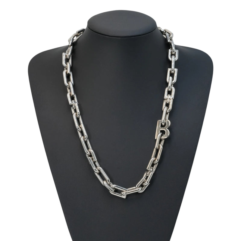 BALENCIAGA Bチェーン ネックレス - ブラス - 35801