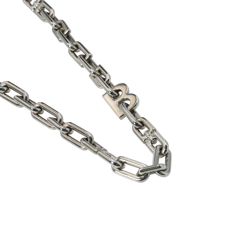 BALENCIAGA B チェーン ネックレス - ブラス - 35802