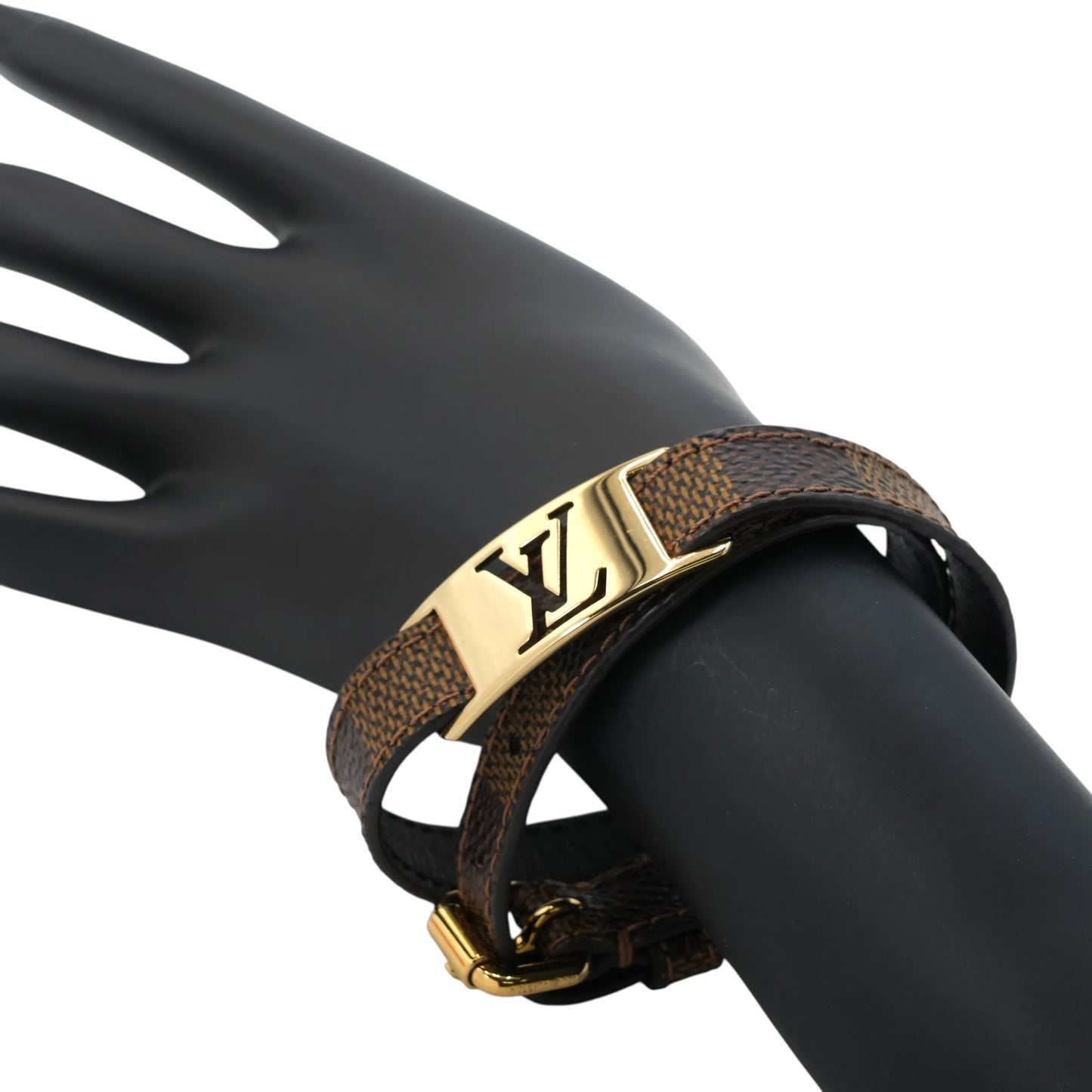Louis Vuitton ダミエ エベヌ サインイット ブレスレット - ダークブラウン