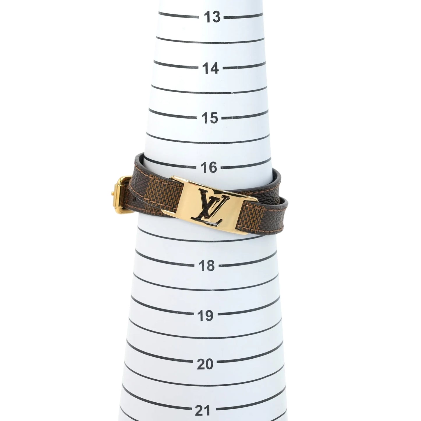 Louis Vuitton ダミエ エベヌ サインイット ブレスレット - ダークブラウン