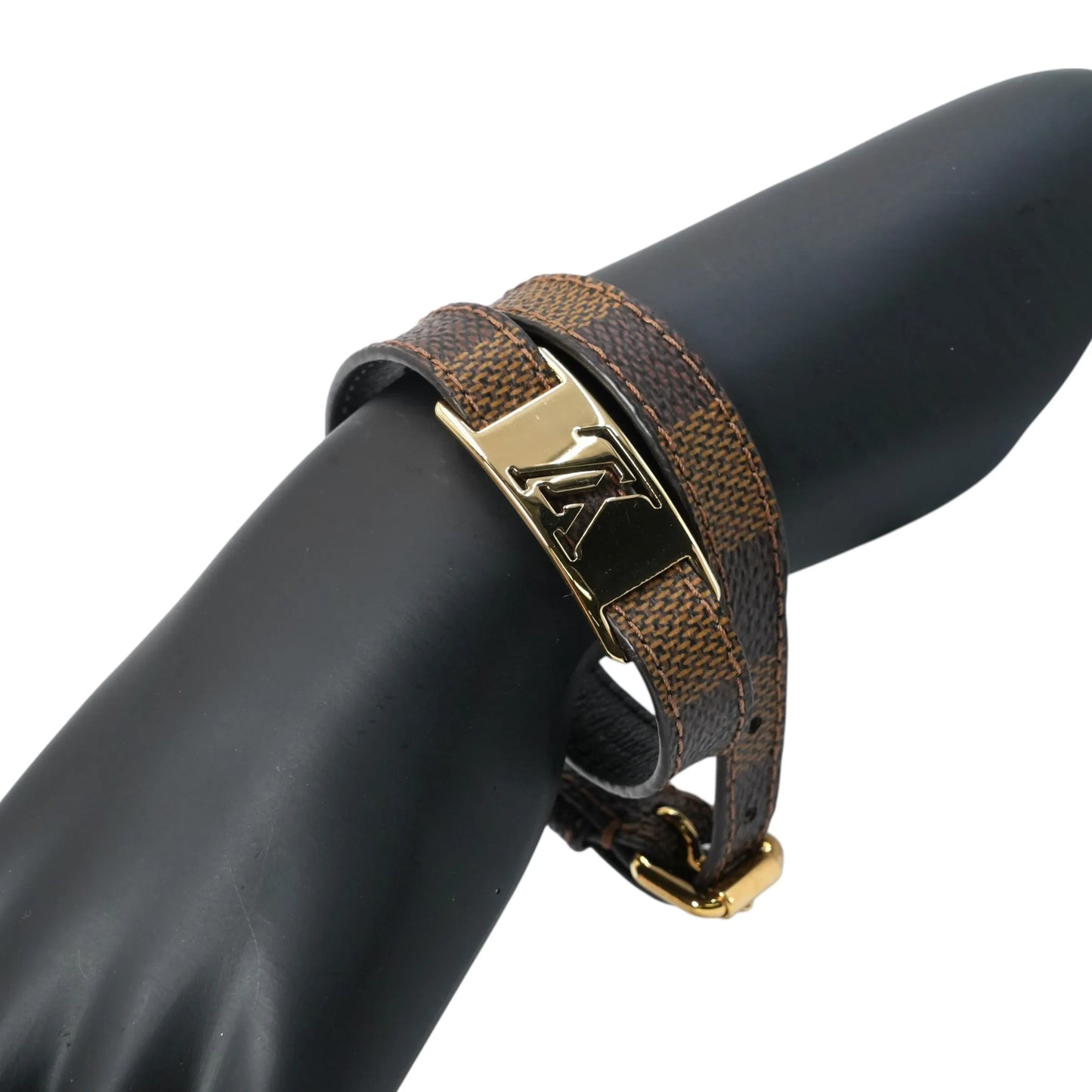 Louis Vuitton ダミエ エベヌ サインイット ブレスレット - ダークブラウン