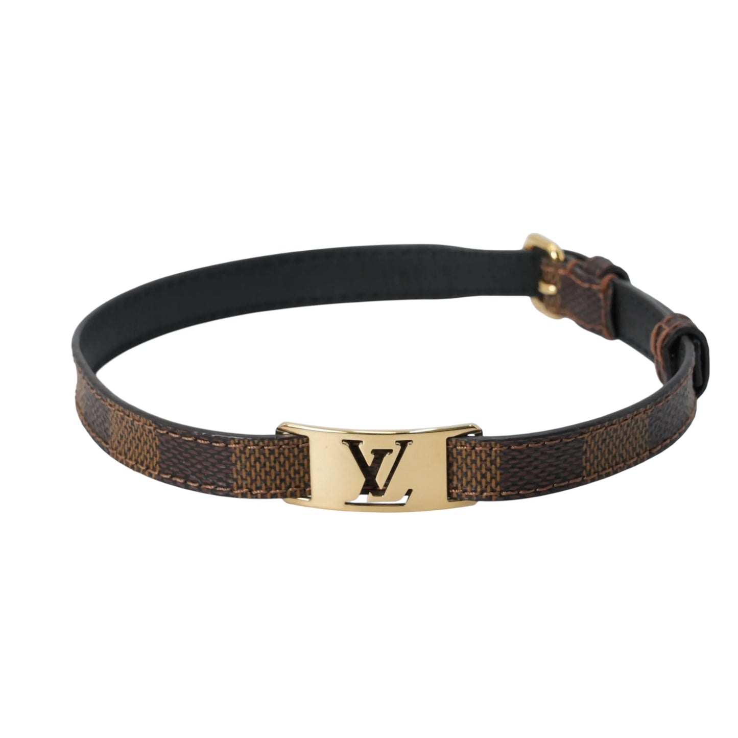 Louis Vuitton ダミエ エベヌ サインイット ブレスレット - ダークブラウン