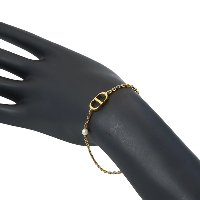 Dior CDロゴ パール ブレスレット - メタル - 35908