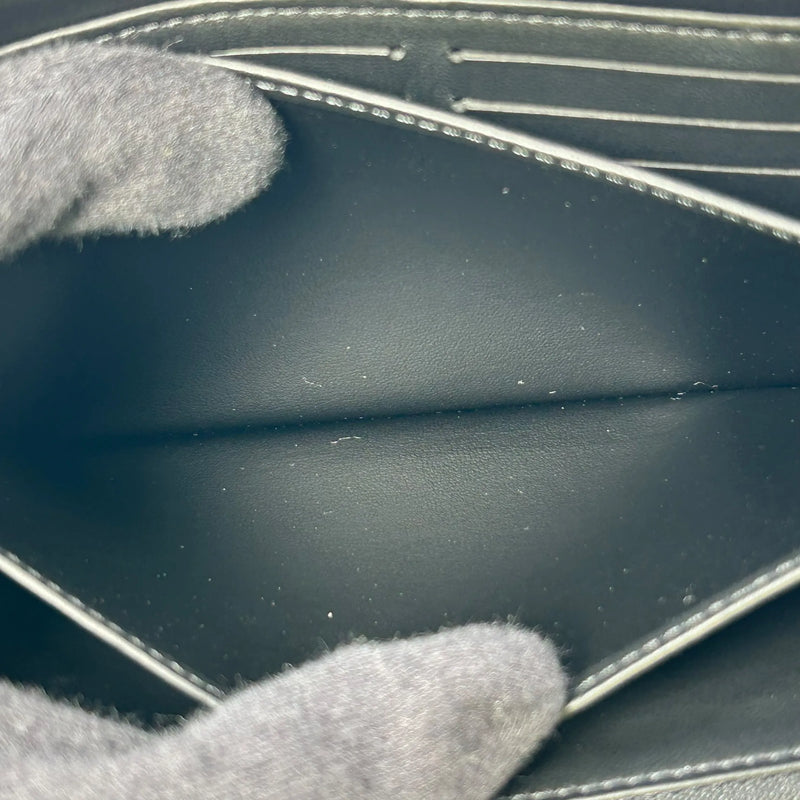 Louis Vuitton モノグラム ラムレザー クッサン ジッピーウォレット 長財布 ロングウォレット - ブラック