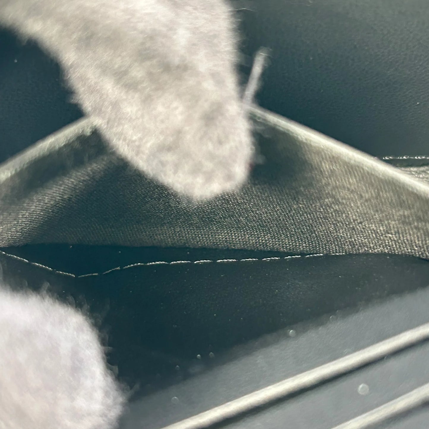 Louis Vuitton モノグラム ラムレザー クッサン ジッピーウォレット 長財布 ロングウォレット - ブラック