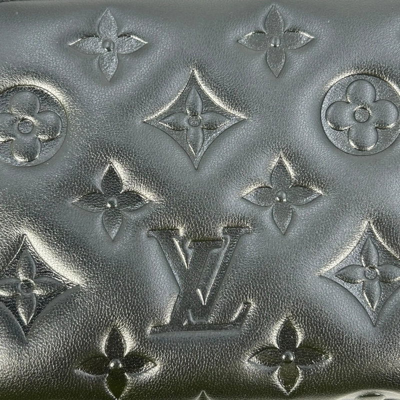 Louis Vuitton モノグラム ラムレザー クッサン ジッピーウォレット 長財布 ロングウォレット - ブラック