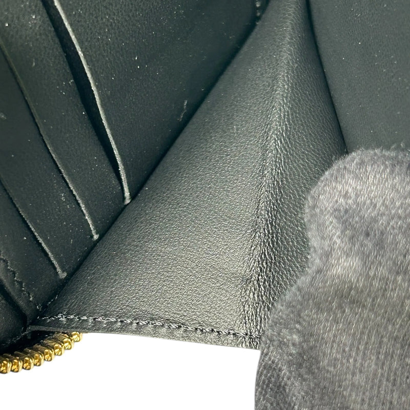 Louis Vuitton モノグラム ラムレザー クッサン ジッピーウォレット 長財布 ロングウォレット - ブラック