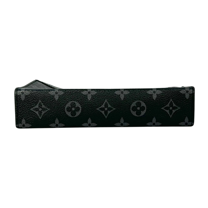 Louis Vuitton ガストン ウェアラブルウォレット モノグラム エクリプス キャンバス ショルダーバッグ - ブラック