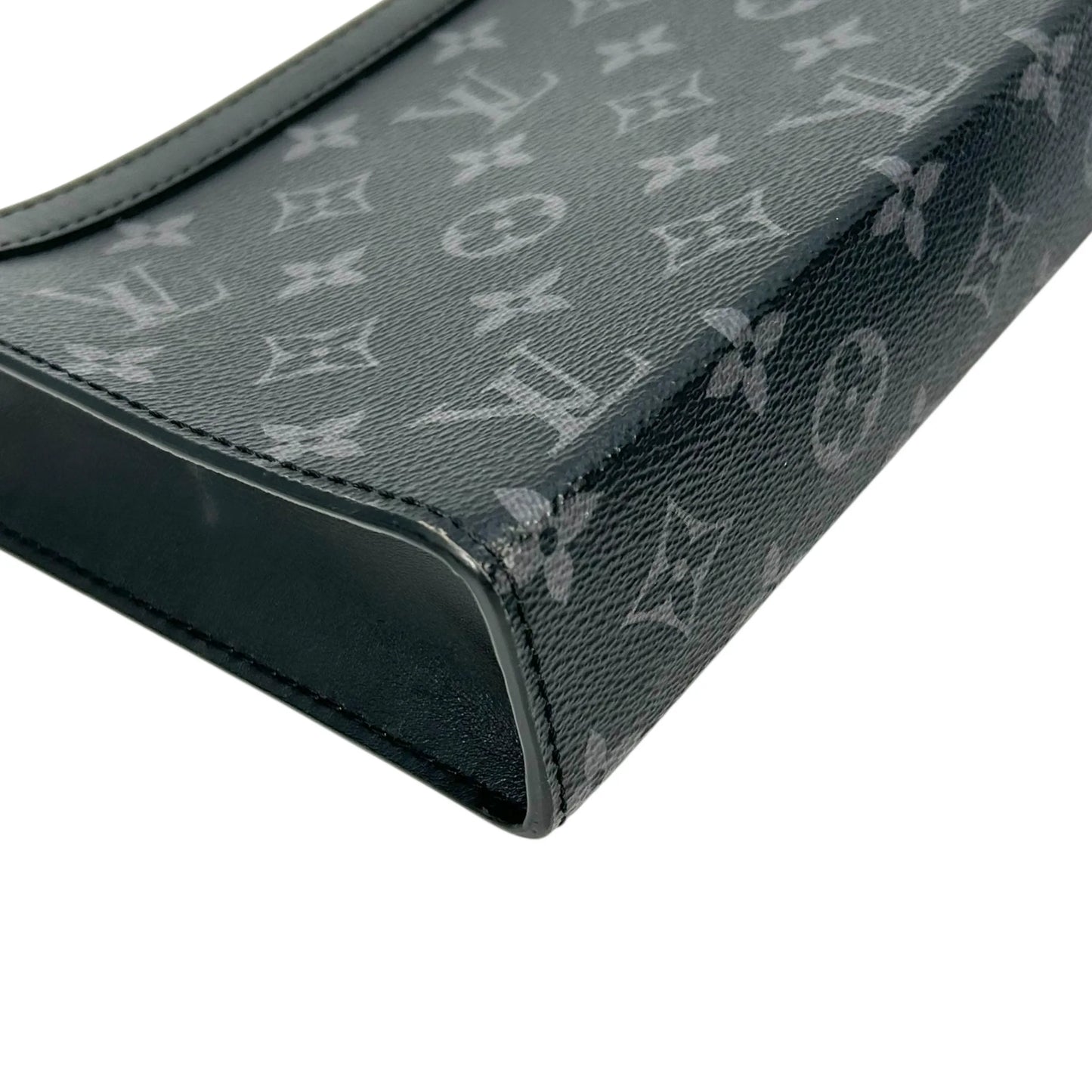 Louis Vuitton ガストン ウェアラブルウォレット モノグラム エクリプス キャンバス ショルダーバッグ - ブラック