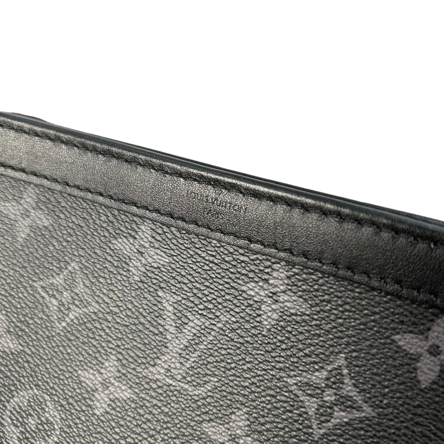 Louis Vuitton ガストン ウェアラブルウォレット モノグラム エクリプス キャンバス ショルダーバッグ - ブラック