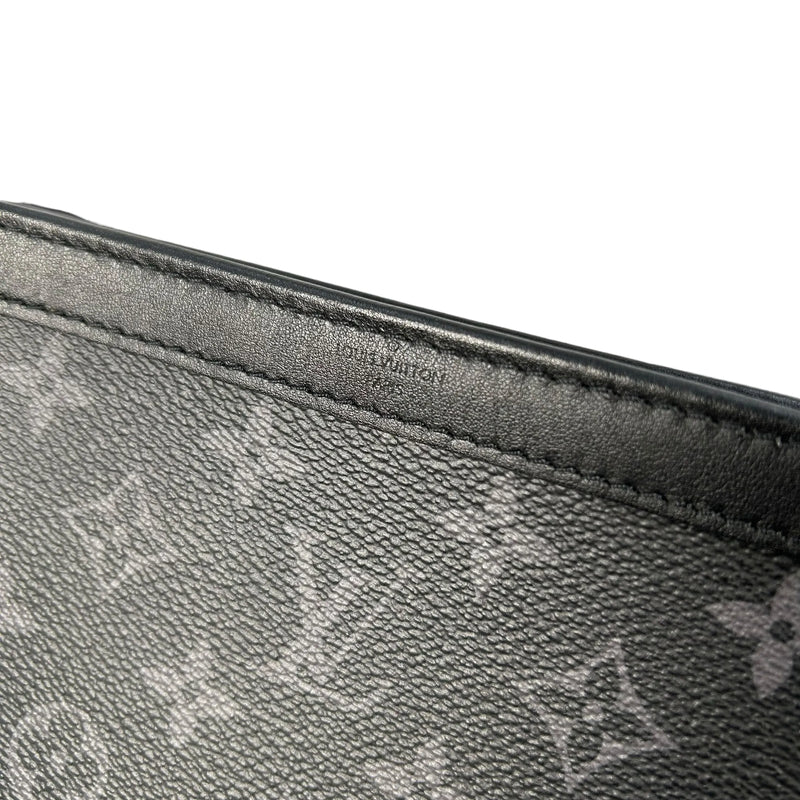 Louis Vuitton ガストン ウェアラブルウォレット モノグラム エクリプス キャンバス ショルダーバッグ - ブラック