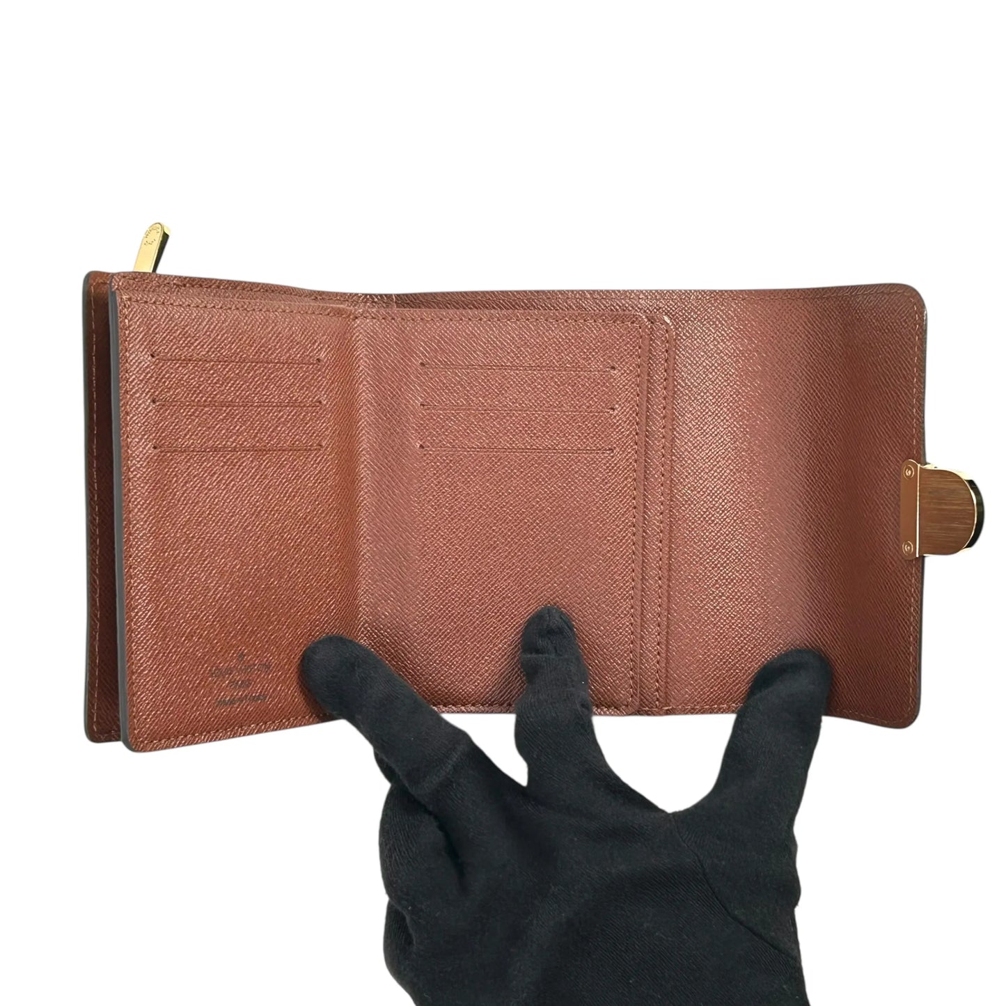 Louis Vuitton モノグラム キャンバス ポルトフォイユ ジョイ 二つ折り財布 コンパクトウォレット - ブラウン