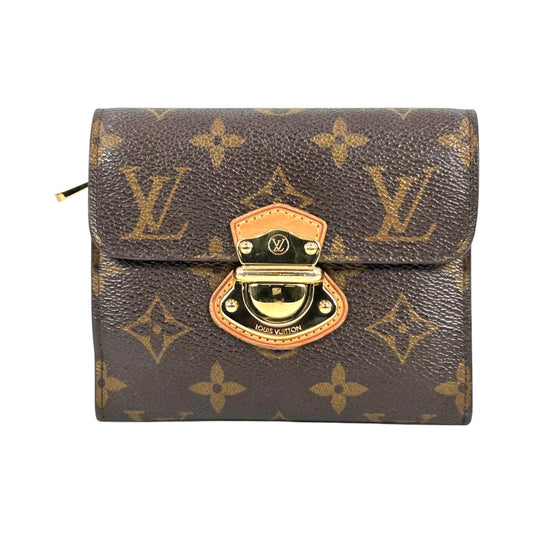 Louis Vuitton Monogram Canvas Portefeuille Joy Bifold Compact Wallet - Brown 