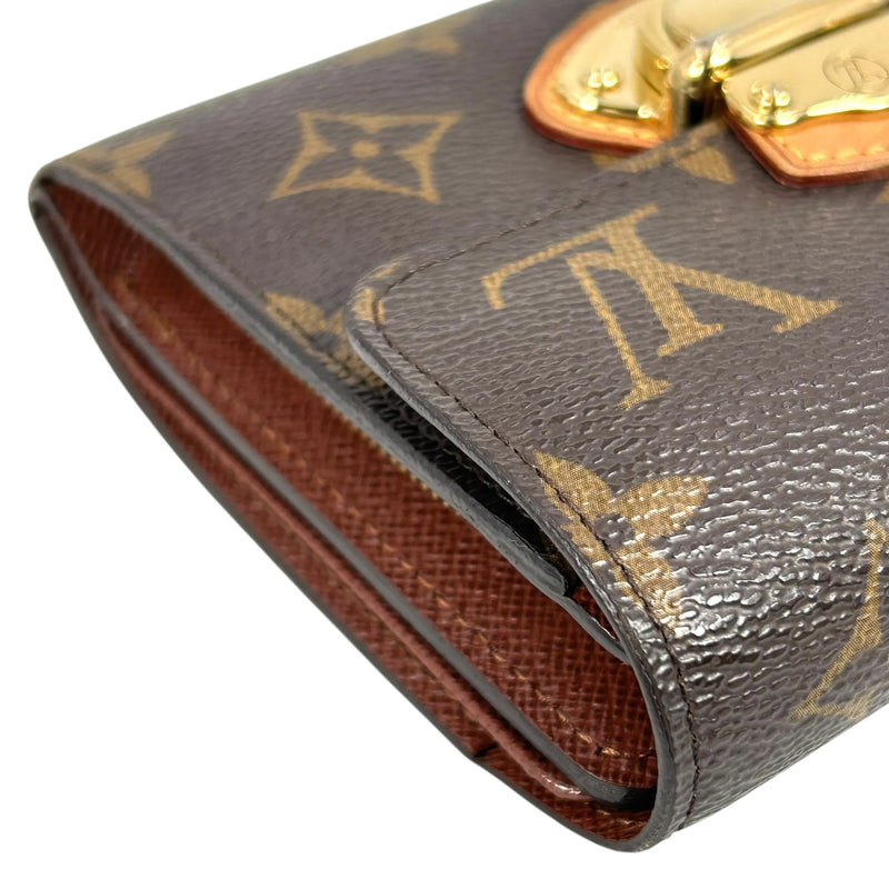 Louis Vuitton モノグラム キャンバス ポルトフォイユ ジョイ 二つ折り財布 コンパクトウォレット - ブラウン