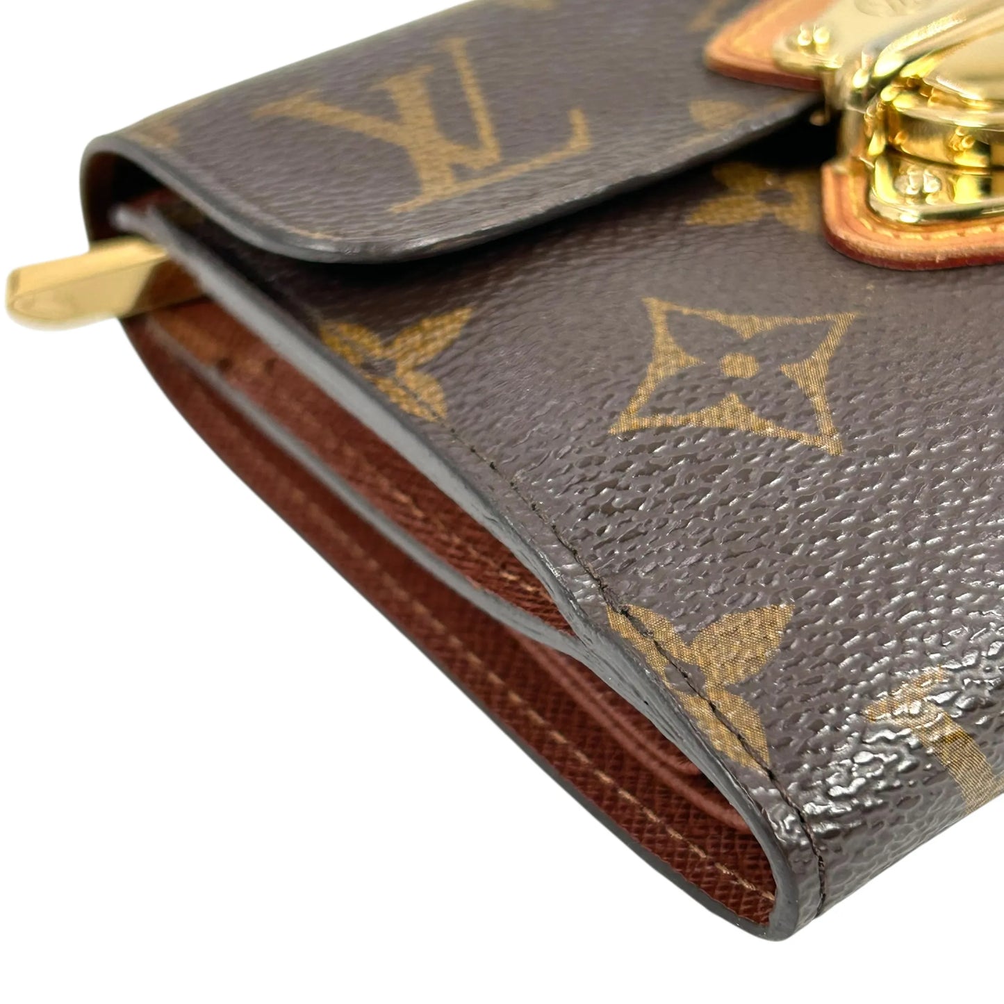 Louis Vuitton モノグラム キャンバス ポルトフォイユ ジョイ 二つ折り財布 コンパクトウォレット - ブラウン