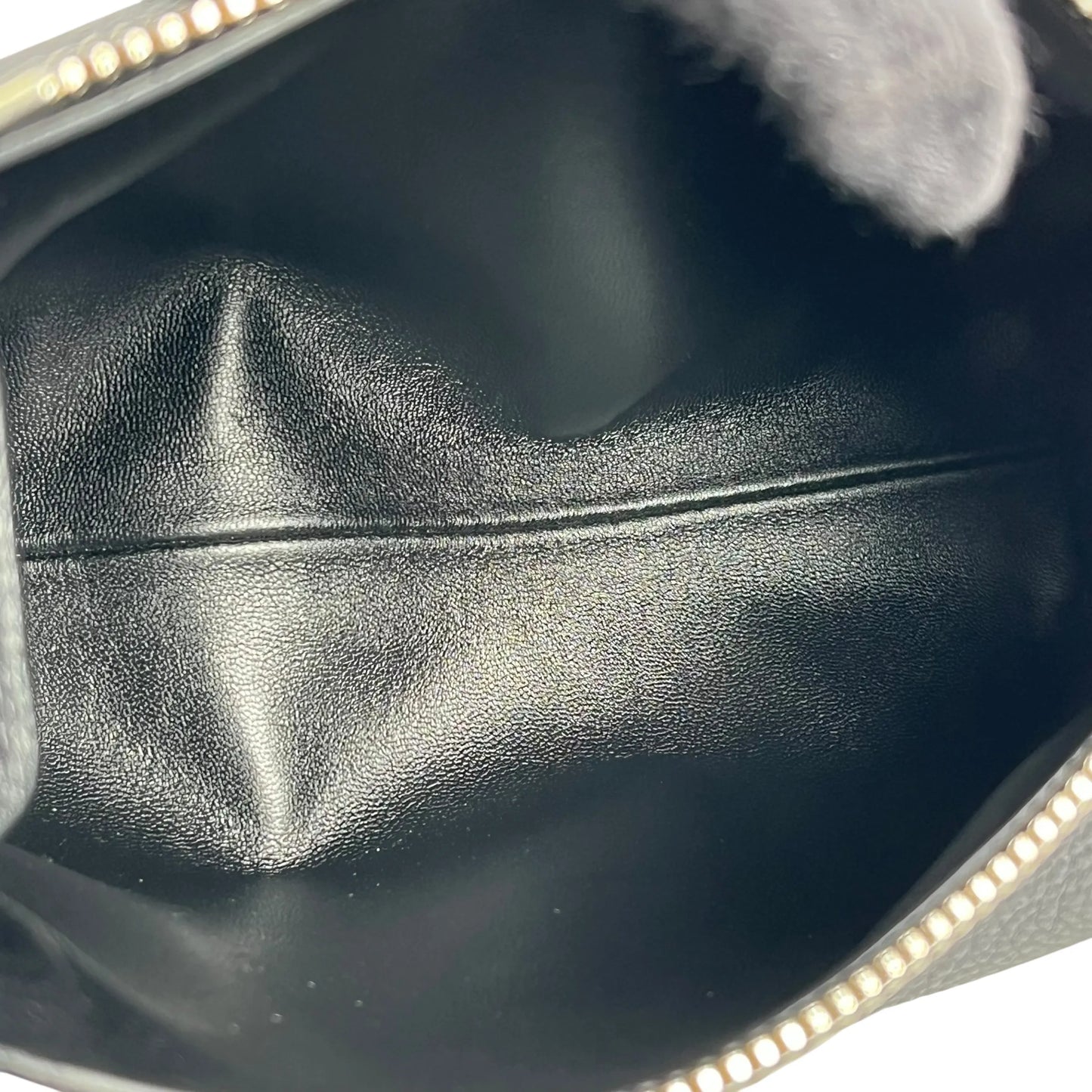 Louis Vuitton カーフレザー サイドトランクPM シルバー金具 ハンドバッグ ショルダーバッグ - ブラック