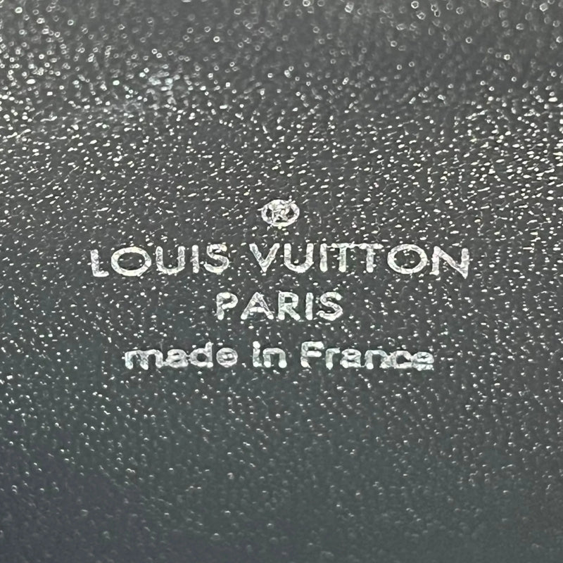 Louis Vuitton カーフレザー サイドトランクPM シルバー金具 ハンドバッグ ショルダーバッグ - ブラック