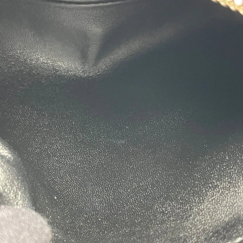 Louis Vuitton カーフレザー サイドトランクPM シルバー金具 ハンドバッグ ショルダーバッグ - ブラック