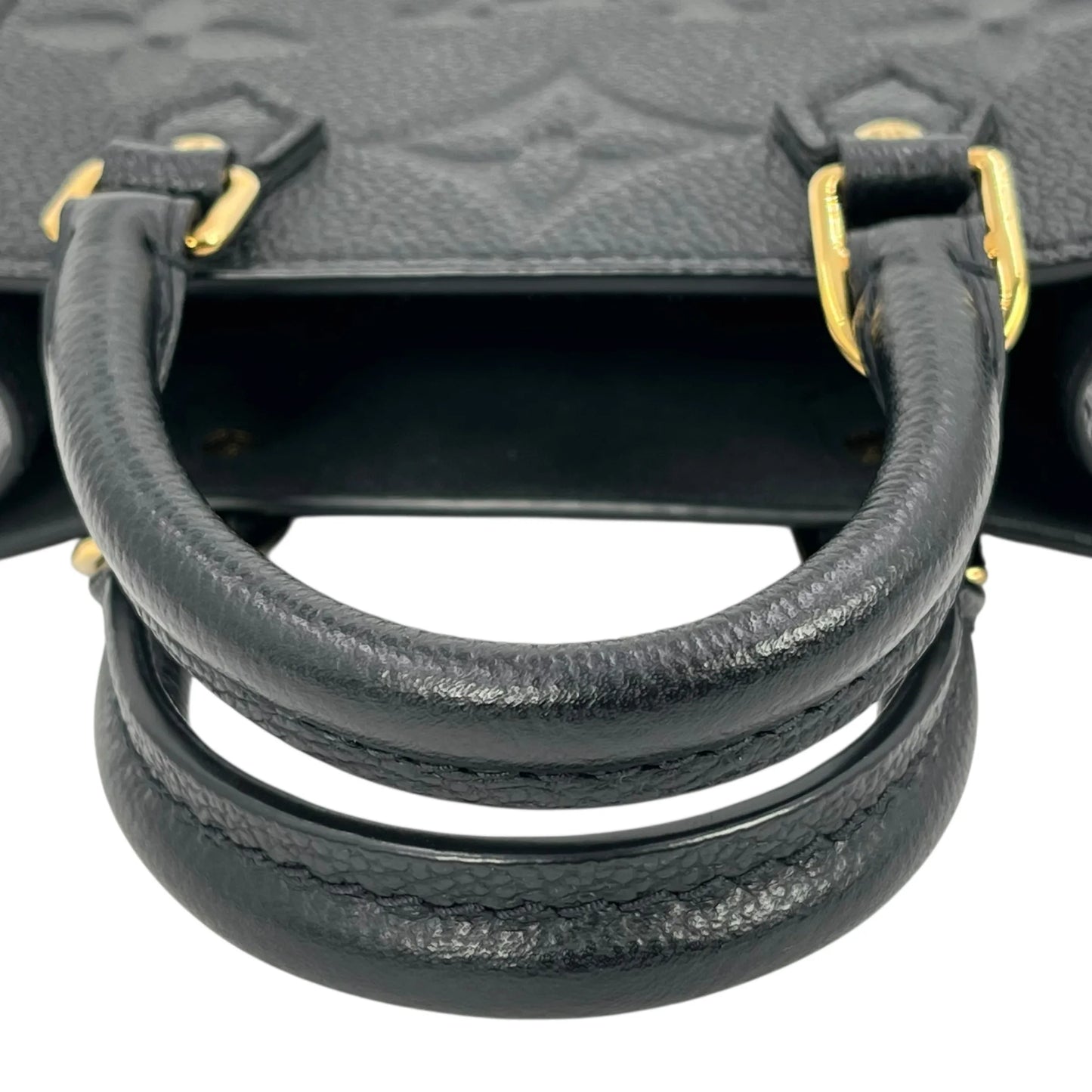 Louis Vuitton Monogram Empreinte Petite Sac Plat Handbag/Shoulder Bag - Black - 36232 
