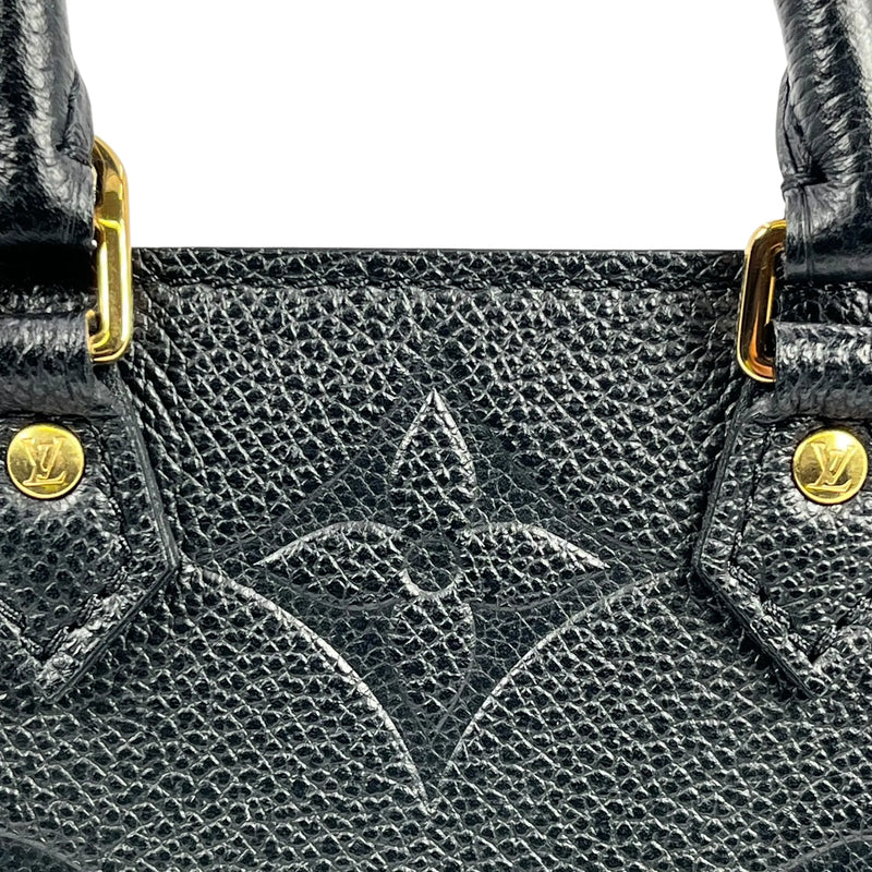 Louis Vuitton Monogram Empreinte Petite Sac Plat Handbag/Shoulder Bag - Black - 36232 