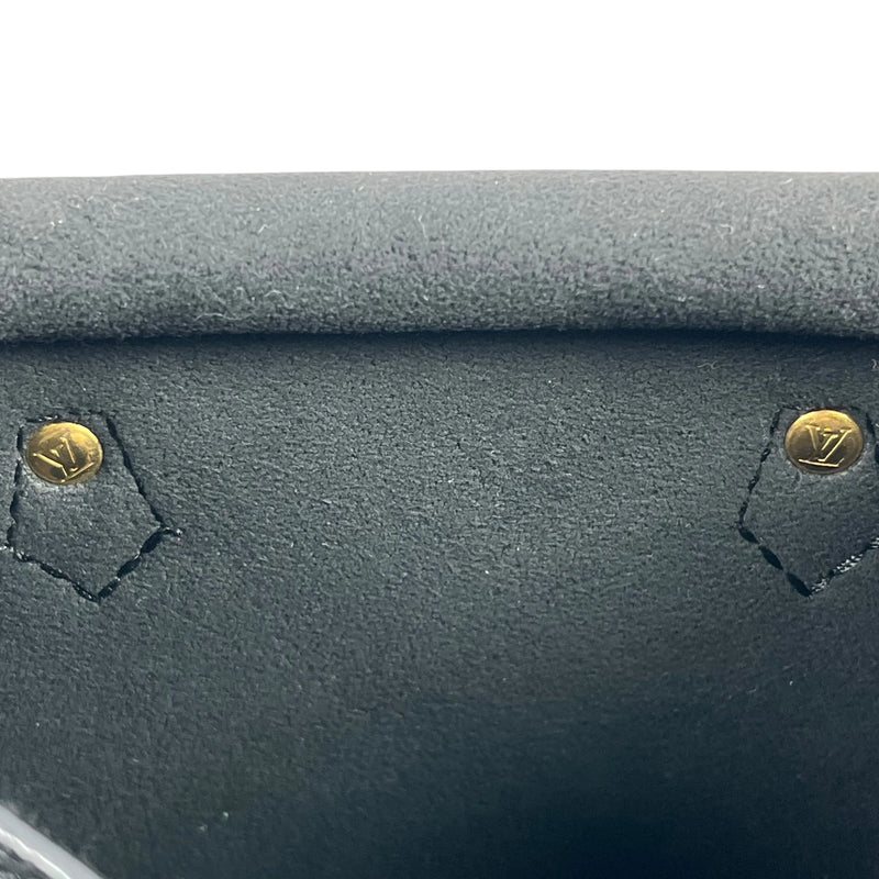 Louis Vuitton Monogram Empreinte Petite Sac Plat Handbag/Shoulder Bag - Black - 36232 