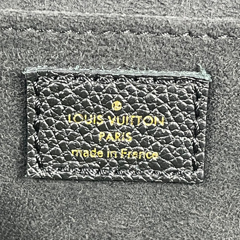 Louis Vuitton Monogram Empreinte Petite Sac Plat Handbag/Shoulder Bag - Black - 36232 