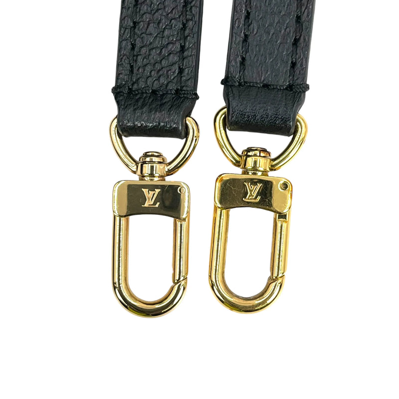 Louis Vuitton Monogram Empreinte Petite Sac Plat Handbag/Shoulder Bag - Black - 36232 