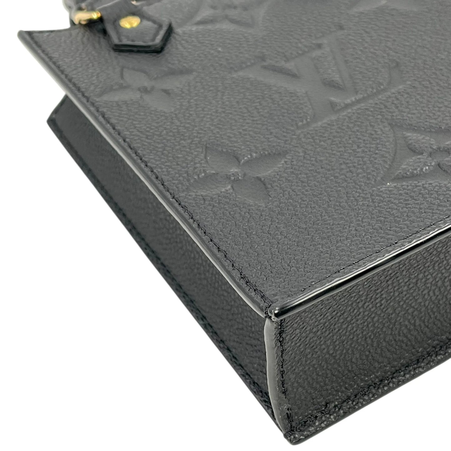 Louis Vuitton Monogram Empreinte Petite Sac Plat Handbag/Shoulder Bag - Black - 36232 